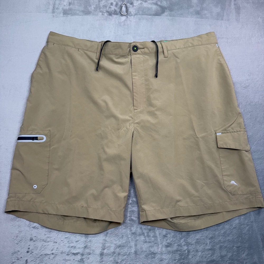 Tommy Bahama IslandZone Shorts Mens 2XLB Tan Cargo Stretch BT924757 - Picture 9 of 10